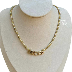 Personalized Gold Necklace