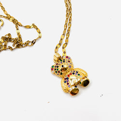 Colors Bear Necklace