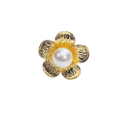 Pearl Flower Ring