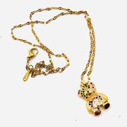 Colors Bear Necklace