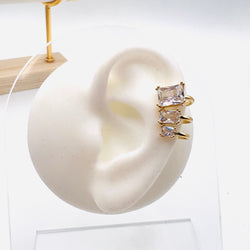 Trío cristales Earcuff