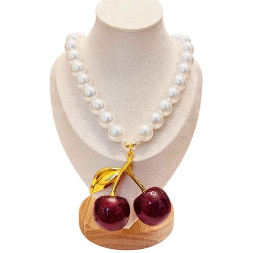 Big Cherry Necklace