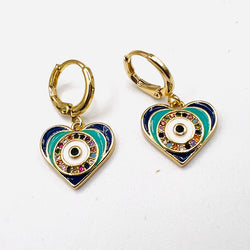 Fedra heart earring