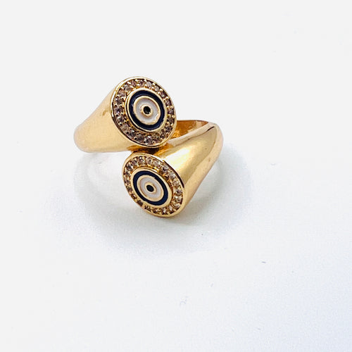 Doble eye Ring