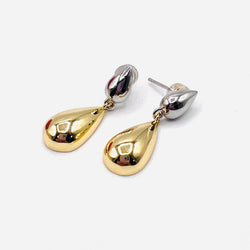 Bicolor Gota Earring