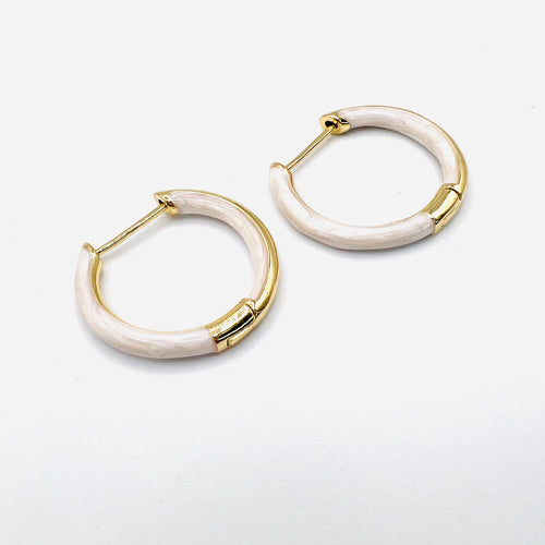 Enamel Earring