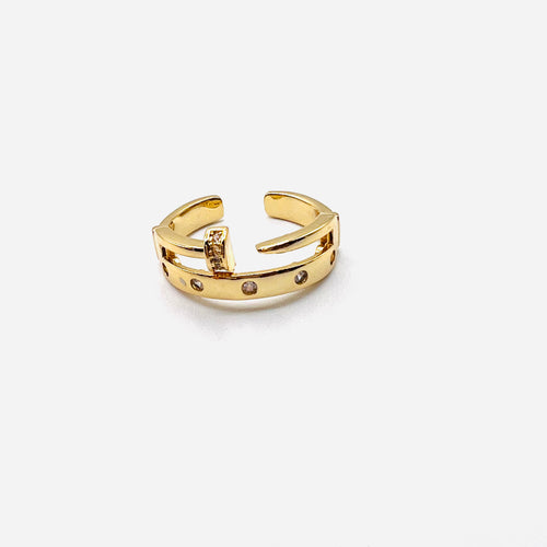 C gold Ring