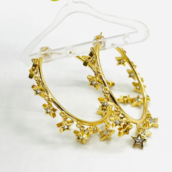 Star Gold Earring