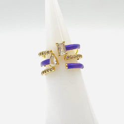 Enamel Cristal Ring