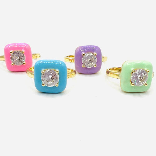 Square colors Ring