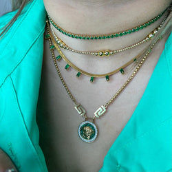 Mix balin necklace