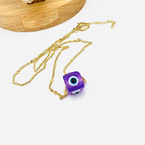 Cubo eye necklace