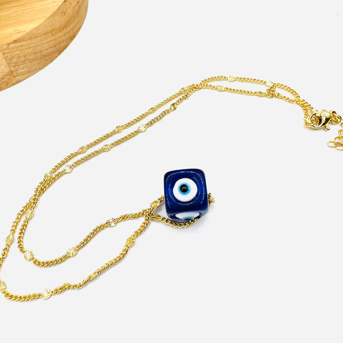 Cubo eye necklace