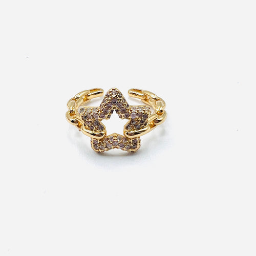 Star Circon Ring