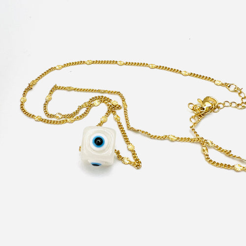 Cubo eye necklace