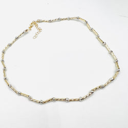 Gold and Silver Necklace