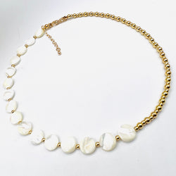 New bicolor pearl and balín Necklace