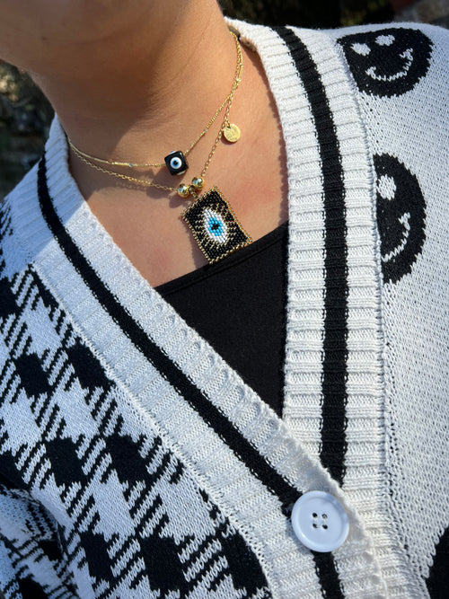 Cubo eye necklace