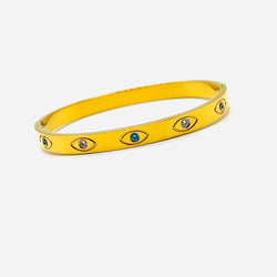 NEW Eye Bicolor Circón Bracelet