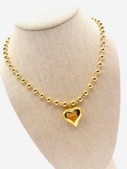 Heart balín Necklace