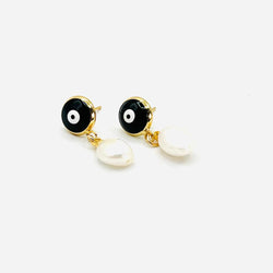 Eye Pearl Earring