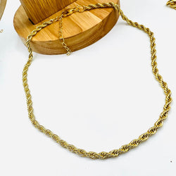 Gold necklace